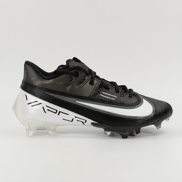 black and white nike vapor cleats